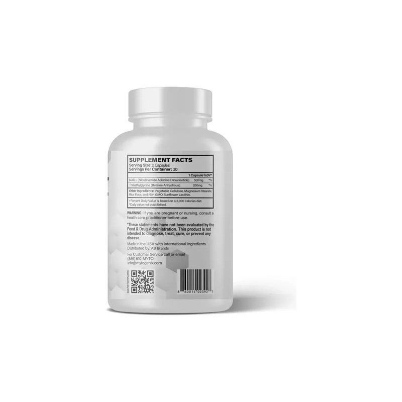 Mytogenix Cápsulas Liposomales Nad+ 60 Cápsulas Suplemento