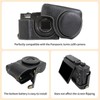 VOVMOEYA for Panasonic Lumix DC-ZS99 Case - PU Leather Scratch-Resistant