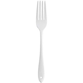 Nagao Tsubamesanjo Enamel Dinner Fork, White, Made in Japan