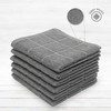 Mellow Buff 100% Cotton Terry Dish Cloth Plain, 6 Pack