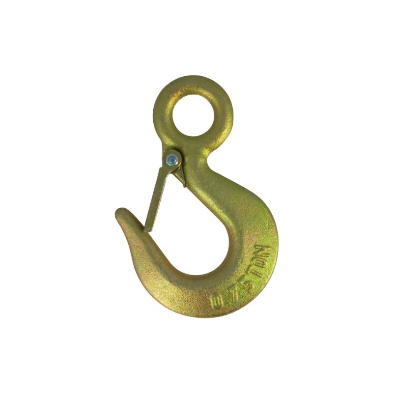 HHH EL0.75 Eye Hook with Latch, 1653.5 lbs (750 kg)