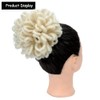 Yinmei Baibian Blonde Braided Locs Ponytail Afro Locs Bun Drawstring