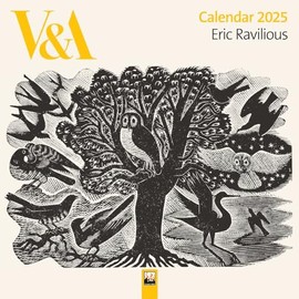 V&A: Eric Ravilious Wall Calendar 2025 (Art Calendar)