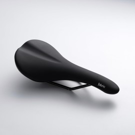 Fabric Scoop Sport Shallow Saddle – Steel Rails – Comfortable Bike Saddle - 142mm x 282mm – FSD-12