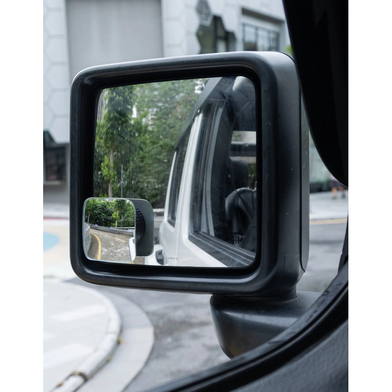 JOYTUTUS Blind Spot Convex Mirrors 2 Pack for Truck Car