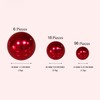 Red Pearl Vase Fillers - 120 pcs 0.75 LB Faux