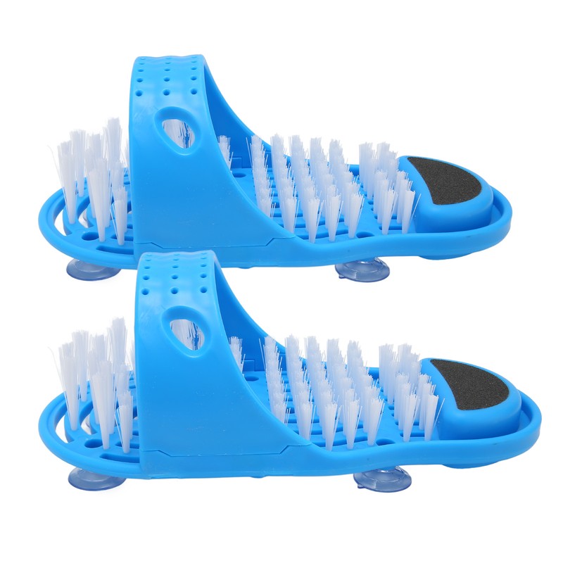2pcs Foot Washing Brush Shoes Massage Scrubber Cleaning Exfoliating Feet