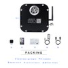 AZIMOM High Brightness 50W Twinkle Fiber Optic Light Source RGBW