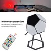 LED Dodecahedron Light USB Powered Music Sync Color Changing Colorful