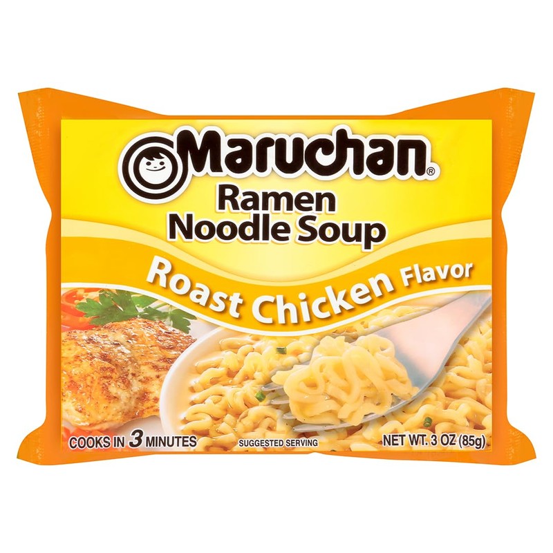 Maruchan Ramen Roast Chicken, Instant Ramen Noodles, Ready to Eat
