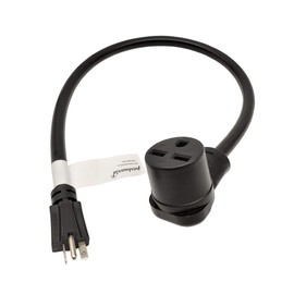 Parkworld 61353 NEMA 6-20P to 6-30R, A/C 20A to Welder 30A Adapter Cord, 20A 250V (3FT)