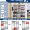 Mavivegue 10 Tiers Shoe Rack Tall Shoe Organizer Shoe Storage