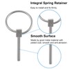INCREWAY Lynch Pin, 4pcs dia 4mm Stainless Steel Round Safety