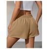 SOLY HUX Women's Sweat Shorts Casual Summer Elastic High Waist