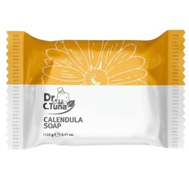 FARMASi Dr. C. Tuna Calendula Soap, Soothes Dry, Itchy, Cracked, Irritated Skin, Powerful Skin Protection, Hydrating and Replenishing Skin Care, Face & Body Soap (4.41 oz.)