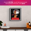 DIAMOND ART CLUB Earth to Snoopy Peanuts Diamond Painting Kit,13"