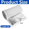 Nkiy Quen 3 Layers HVAC Copper Pipe Insulation Cover, 72x10.2