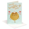 American Greetings Funny Romantic Card (Waffle-y Cute)