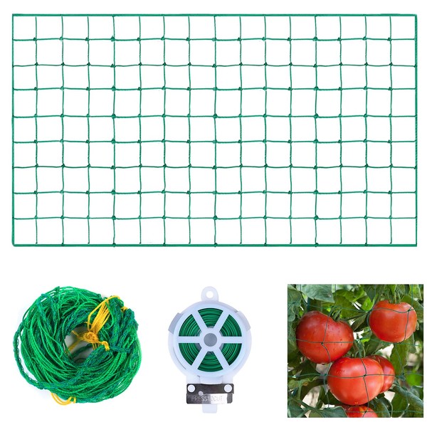 EKKONG Plant net, trellis net, greenhouse, trellis net for cucumbers,