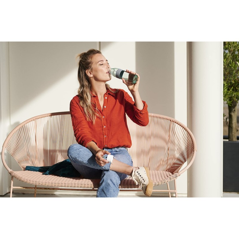 Mepal Ellipse Nordic Sage Drinking Bottle, 700 ml Capacity, Also