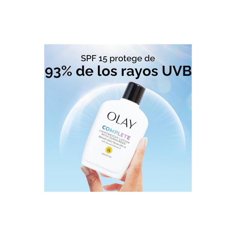 Face Moisturizer by Olay, Complete All Day Moisturizer With Sunscreen