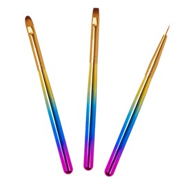 FOMIYES 1set Nail Art Pen Set Gradient Rod Manicure Tools for Creative Nail Art Design Fine Brushes for Home and Salon Use for All Skin Types