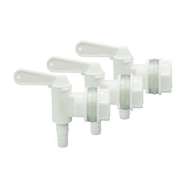 Plastic Bottling Spigot Plastic Bucket Spigot Filler Spout Tap for Homebrew Wine Making PACK of 3