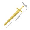 Honbay 1PCS Gold Sword-Shaped Letter Opener Knife Letter Opening Tool