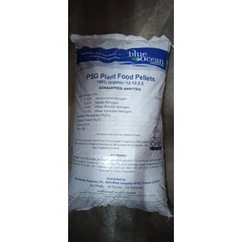 Living Earth Farms 2.2 LB REPACK Blue Ocean PELLETIZED Seabird Guano  12-12-2.5  KILO ORGANIC