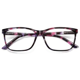 AIMISUV Reading Glasses for Women Men - Classic Blue Light Blocking Glasses,Anti Glare/Eyestrain Computer readers(Floral,2.0X)