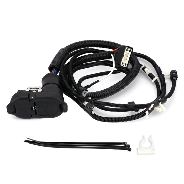 7 Way Trailer Brake Control Hitch Tow Wiring Connector Harness
