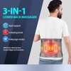 HONGJING Faja lumbar para aliviar el dolor de espalda baja