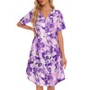 ETOSELL Moo Moos Nightgowns for Women with Pockets Button Down