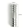 Lophtnix Stainless Steel 304 Hose Barb Union Connector Fitting, 1-1/4"