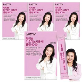 Lacticiv Myoinositol & Choline 4000 30 sachets, 150g, 4 units / 락티브 미오이노시톨 앤 콜린 4000 30포, 150g, 4개