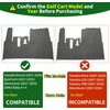 Cartalia Golf Cart Floor Liner Mat 8mm Thick Rubber Full