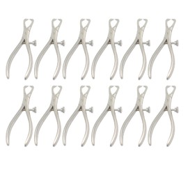 OdontoMed2011 Set of 12 Pieces Baade Band Removing Pliers Orthodontic Instruments Stainless Steel Ortho Plier Orthodontics Supplies