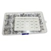 DollaTek 600pcs 15Values 40-160V 50-600mA NPN PNP Power Transistor Assortment