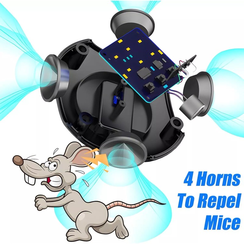 perf_essential Upgrade Rodent Repellent Mouse Repellent Indoor Ultrasonic Pest Repeller