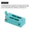 PATIKIL Universal IC Test ZIF Socket 16 Pin 2.54 mm
