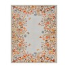 Wonnitar Fall Washable 8x10 Rug for Living Room, Soft Boho