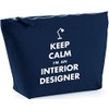Hippowarehouse Keep calm I'm an interior designer printed make up