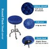 Shukii Bar Stool Covers 2 Pack - Soft Round Seat