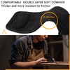 Weight Lifting Wrist Strap with Durable Double Layer Leather, Adjustable
