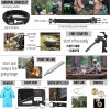 ASATechmed 150Pcs Outdoor Emergency Gear Survival Kit Camping Hiking Tactical