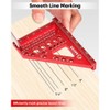 사커 3D 측정 다각도 알루미늄 카펜터 정밀 사각형 목공 90