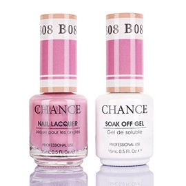 Cre8tion CHANCE Colors Bare Collection Soak Off Gel Polish (15 ml/.5oz) (B08)