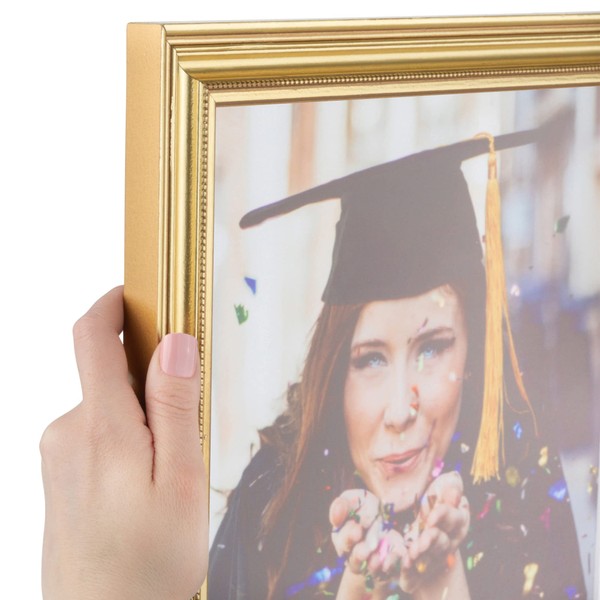 ArtToFrames 30x42 CM / 11.81x16.54 INCH Gold A3 Picture Frame,