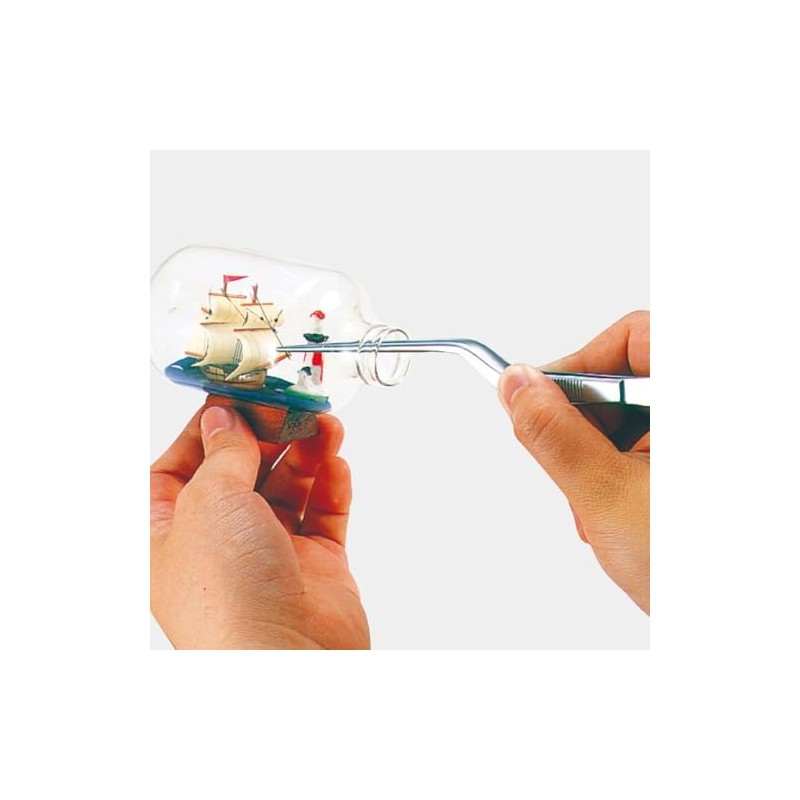 ANEX SUS410 Tweezers, Luce Shape, 6.7 inches (170 mm), No.221