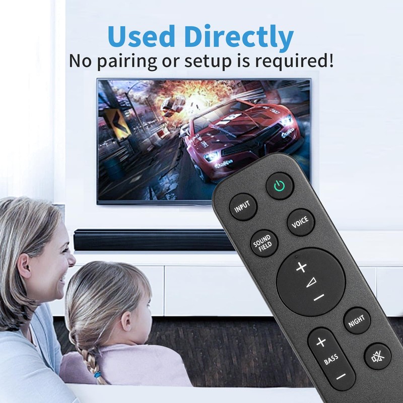 RMT-AH513U Remote Control Compatible with Sony Soundbar Remote Control, Compatible